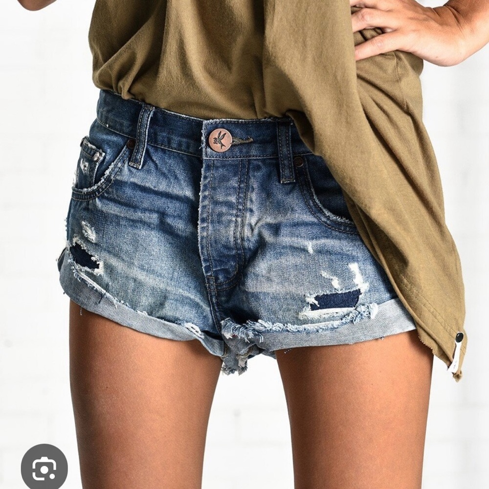 ONE TEASPOON BANDITS SHORTS